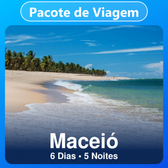 Imagem da oferta Pacote de Viagem para Maceió: 6 Dias e 5 Noites (Hotel + Passagem Aérea)