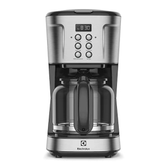 Imagem da oferta Electrolux Cafeteira Elétrica inox filtro permanente removivel capacidade 1,5L 38 xicaras função timer painel digital desligamento automatico ECM30