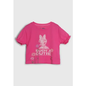 Imagem da oferta Camiseta Infantil GAP Margarida Disney Rosa