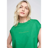 Imagem da oferta Regata Muscle Tee Em Malha Com Bordado - Verde