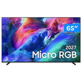 Imagem da oferta Smart TV 65" Samsung 4K UHD Micro RGB R85H MRN65R85HAGXZD 2027