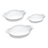 Imagem da oferta Marinex Conjunto de Assadeiras Oval Opaline 3 Peças