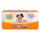 Imagem da oferta Fralda Pom Pom Protek Proteção de Mãe Hiper XG 60 Unidades