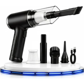Imagem da oferta Mini Aspirador De Pó Portátil Mini Soprador 3em1 Usb 1 Refil 1 Refil 120w