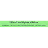 Imagem da oferta Cupom Amazon 20% OFF em Higiene e Beleza