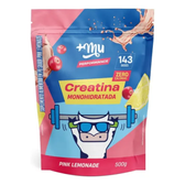 Imagem da oferta Creatina +mu Em Pó Sabor Limonada Rosa X 500g