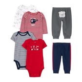 Imagem da oferta Conjunto de 6 peças Bebês Simple Joys by Carter's