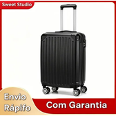 Imagem da oferta Mala De Bordo Rígida Sweet Studio Em Abs Com Rodas 360° Para Viagem
