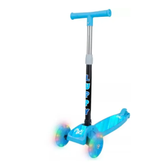 Imagem da oferta Patinete Infantil 3 Rodas Led Dobrável Luppy Azul Maxi Toys