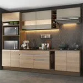 Imagem da oferta Cozinha Completa Madesa Vicenza com Armário e Balcão Sem Tampo e Pia - G20150074LST