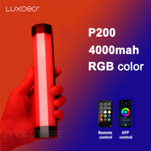 Imagem da oferta Tubo de Luz Luxceo P200 LED Para Fotografia RGB 4000mah 3000–6000K