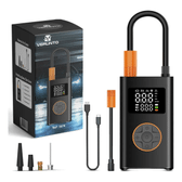 Imagem da oferta Mini Compressor Bomba De Ar Digital Portátil Sem Fio Calibrador De Pneus