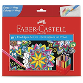 Imagem da oferta Lapis de Cor Faber-Castell 60 Cores