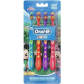 Imagem da oferta Oral-b Kids Escova De Dente Infantil Com Cerdas Suaves, 4 Unidades