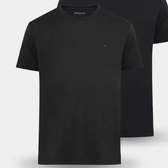 Imagem da oferta Kit Aramis 2 Camisetas Comfort+ Preto E New Basic Branco