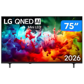 Imagem da oferta Smart TV 75" LG 4K Ultra HD QNED Mini LED 75QNED70BSA WebOS 26 2026