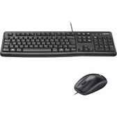 Imagem da oferta Combo Teclado e Mouse com fio USB Logitech MK120 com Design Confortável Durável e Resistente à Respingos USB e Layout ABNT2