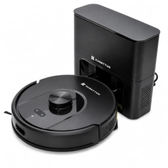Imagem da oferta Robô Aspirador Inteligente Wi-Fi Kuanttum X10 Cor Preto 220V Integra Alexa Robot Vacuum MOP Passa Pano Mapeamento LDS 3