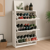 Imagem da oferta Armário Sapateira Móveis Bonatto - Branco