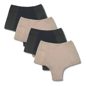 Imagem da oferta Kit 4 Cinta Calcinha Abdominal Anti Culote Pos Parto Modela