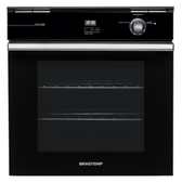 Imagem da oferta Forno de Embutir a Gás Brastemp 78 Litros Preto com Grill e Timer Touch - BOA84AE 220V