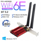 Imagem da oferta Placa de Rede Fenvi FV-AXE3000S WI-FI 6E Bluetooth 5.2