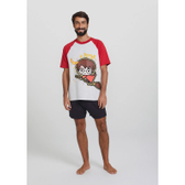 Imagem da oferta Pijama Masculino Curto Em Algodão Harry Potter - Hering