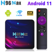 Imagem da oferta TV Box H96 Max V11 Android 11 4GB RAM American Standard