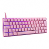 Imagem da oferta Teclado Mecânico Gamer Husky Gaming Blizzard Rosa 60% Switch Gateron Red ABNT2 RGB - HGMO002