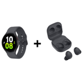Imagem da oferta Kit Smartwatch Samsung Galaxy Watch 5 44mm BT + Fone de Ouvido Galaxy Buds 2 pro
