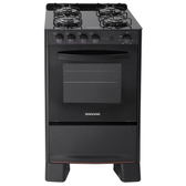 Imagem da oferta Fogão 4 Bocas Suggar Cook Glass Mesa de Vidro Preto Bivolt - Fgvcg410pt