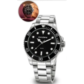 Imagem da oferta Relógio Prata Masculino Mondiane 32549g0mvne1 Cor Da Correia Prateado Cor Do Fundo Preto