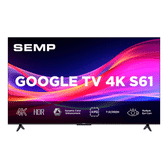 Imagem da oferta Smart Tv Google Tv Led 55 Ultra Hd 4k Semp 55s61 Bluetooth