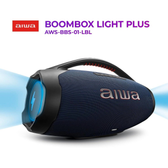 Imagem da oferta Caixa de Som Portátil BT Aiwa Boombox BBS-01LB 9531-01 Azul
