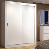 Imagem da oferta Guarda-Roupa Solteiro Madesa Denver 2 Portas de Correr