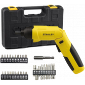 Imagem da oferta Parafusadeira a Bateria 4 Volts 15 Ampères Íon Lítio com Maleta 30 Acessórios SCS4KBR STANLEY