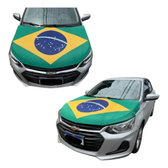 Imagem da oferta Bandeira Do Brasil Para Capô De Carro Copa Do Mundo Elastico