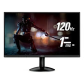 Imagem da oferta Monitor gamer Aoc Série B30 21.5'' Full Hd Gaming 120hz 1ms 22b30hm23 cor preto
