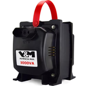 Imagem da oferta Autotransformador 3000VA V&M Fiolux Bivolt com Tomada Bipolar