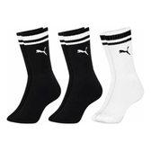 Imagem da oferta Kit 3 Pares Meias Puma Cano Alto Longo Academia Original