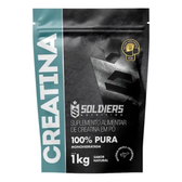 Imagem da oferta Creatina 1kg Suplemento Monohidratada em pó 100% Pura Soldiers Nutrition