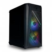 Imagem da oferta Gabinete Gamer TGT Erion RGB Lateral Acrilico Com 2 Fans Preto - TGT-ERN-RGB01