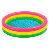 Imagem da oferta Piscina Por Do Sol, Intex, Rosaamareloverde, 131 L