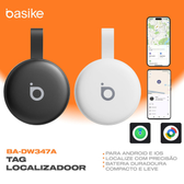 Imagem da oferta BASIKE Localizador Bluetooth Compatível com Android e iOS