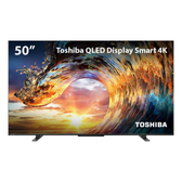Imagem da oferta Smart TV QLED 50 4k Toshiba 50m550l VIDAA 3 HDMI 2 USB Wi-Fi - TB013M