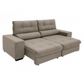 Imagem da oferta Sofá Retrátil Reclinável 3 Lugares Suede Brunello Linoforte