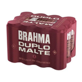 Imagem da oferta Cerveja Brahma Duplo Malte Puro Malte - 12 Unidades Lata 350ml