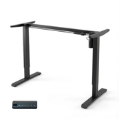 Imagem da oferta Estrutura De Mesa Elétrica Ajustável Para Trabalho Em Pé E Sentado – 3 Configurações De Memória, Altura De 72cm A 120cm, Base Ergonômica E De