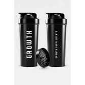 Imagem da oferta Coqueteleira Shaker Academia 600ml Growth Supplements Preto
