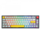 Imagem da oferta Teclado Mecânico Epomaker TH66 RGB 2.4ghz bluetooth 5.0